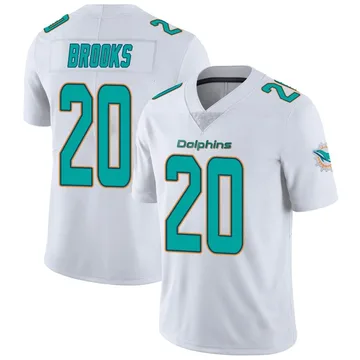 Youth Nike Miami Dolphins Jordyn Brooks White limited Vapor Untouchable Jersey