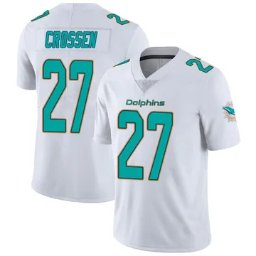 Keion Crossen Miami Dolphins Nike Game Player Jersey - Aqua