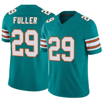 Youth Nike Miami Dolphins Kendall Fuller Aqua Alternate Vapor F.U.S.E. Jersey - Limited