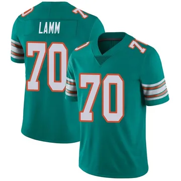 Youth Nike Miami Dolphins Kendall Lamm Aqua Alternate Vapor Untouchable Jersey - Limited