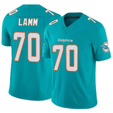 Youth Nike Miami Dolphins Kendall Lamm Aqua Vapor F.U.S.E. Jersey - Limited