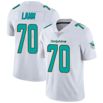 Youth Nike Miami Dolphins Kendall Lamm White limited Vapor Untouchable Jersey -