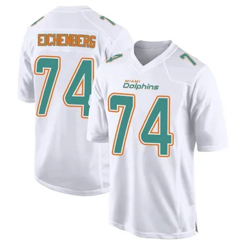 Youth Nike Miami Dolphins Liam Eichenberg White Fashion Jersey - Game