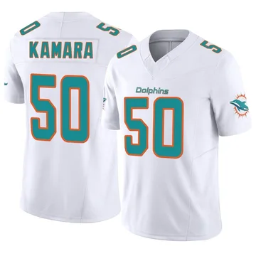 Youth Nike Miami Dolphins Mohamed Kamara White Vapor F.U.S.E. Jersey - Limited