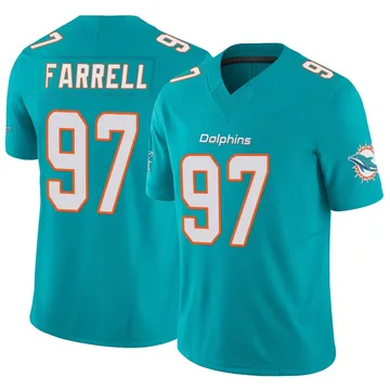 Youth Nike Miami Dolphins Neil Farrell Aqua Vapor F.U.S.E. Jersey - Limited