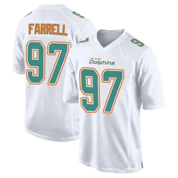 Youth Nike Miami Dolphins Neil Farrell White Fashion Jersey - Game