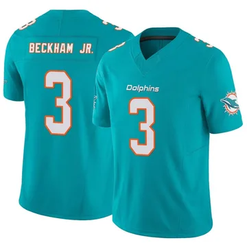 Youth Nike Miami Dolphins Odell Beckham Jr. Aqua Vapor F.U.S.E. Jersey - Limited