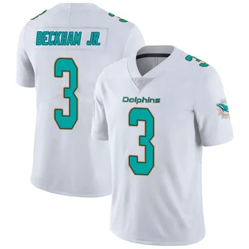 Youth Nike Miami Dolphins Odell Beckham Jr. White limited Vapor Untouchable Jersey