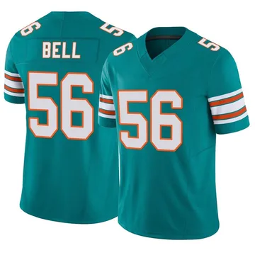 Youth Nike Miami Dolphins Quinton Bell Aqua Alternate Vapor F.U.S.E. Jersey - Limited