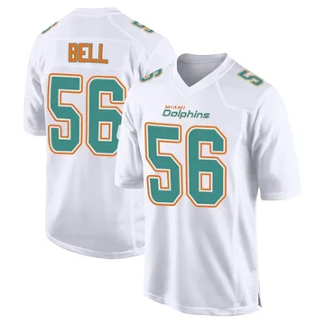 Youth Nike Miami Dolphins Quinton Bell White Fashion Jersey - Game