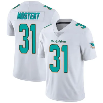 Youth Nike Miami Dolphins Raheem Mostert White limited Vapor Untouchable Jersey -