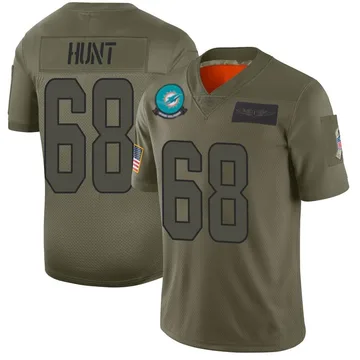 Men's Nike Robert Hunt Aqua Miami Dolphins Game Jersey – GameDayGear