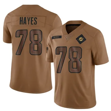 Youth Nike Miami Dolphins Ryan Hayes Brown 2023 Salute To Service Jersey - Limited