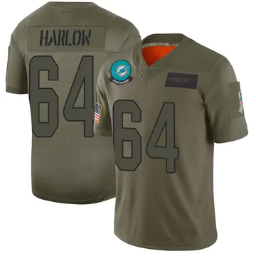 Youth Nike Miami Dolphins Sean Harlow Camo 2019 Salute to Service Jersey - Limited