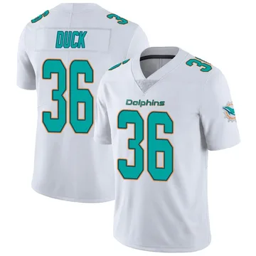 Youth Nike Miami Dolphins Storm Duck White limited Vapor Untouchable Jersey