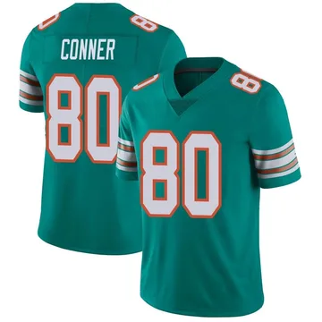 Youth Nike Miami Dolphins Tanner Conner Aqua Alternate Vapor Untouchable Jersey - Limited