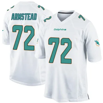 Youth Nike Miami Dolphins Terron Armstead White Jersey - Game