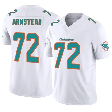 Youth Nike Miami Dolphins Terron Armstead White Vapor F.U.S.E. Jersey - Limited