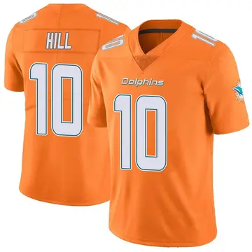 2023-2024) Miami Dolphins TYREEK HILL nfl Jersey YOUTH KIDS BOYS  (L-LG-LARGE)