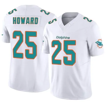 Xavien Howard Men's Nike Aqua Miami Dolphins Alternate Custom Game Jersey Size: 3XL